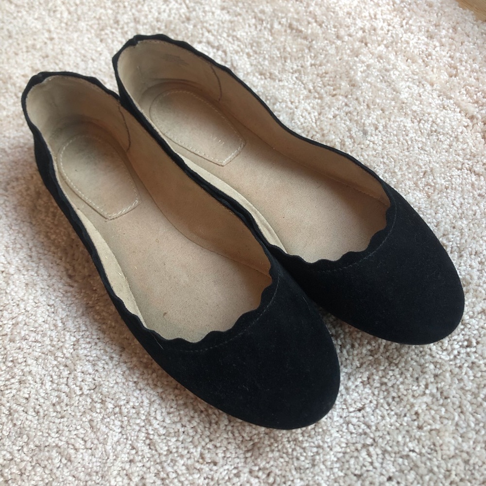 Kelly & Katie Black Flats